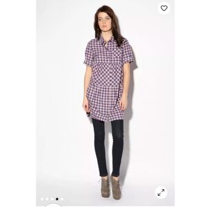 By Peter Jensen Button Up Cotton Dress Large